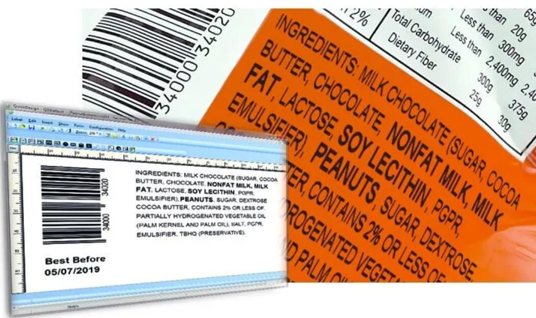 labelling for Food allergens