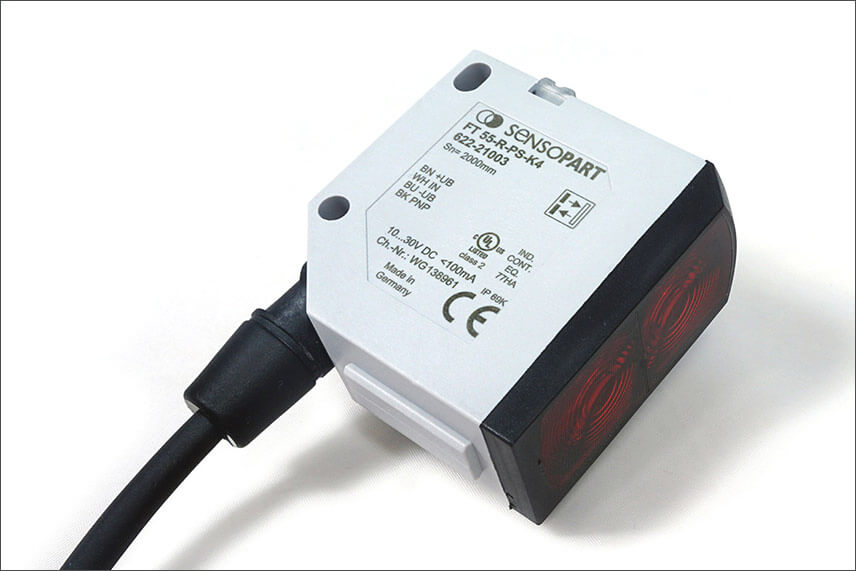 laser marking on sensors