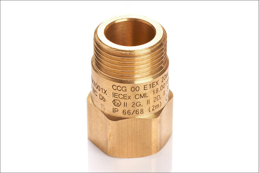 laser marking on brass fittings