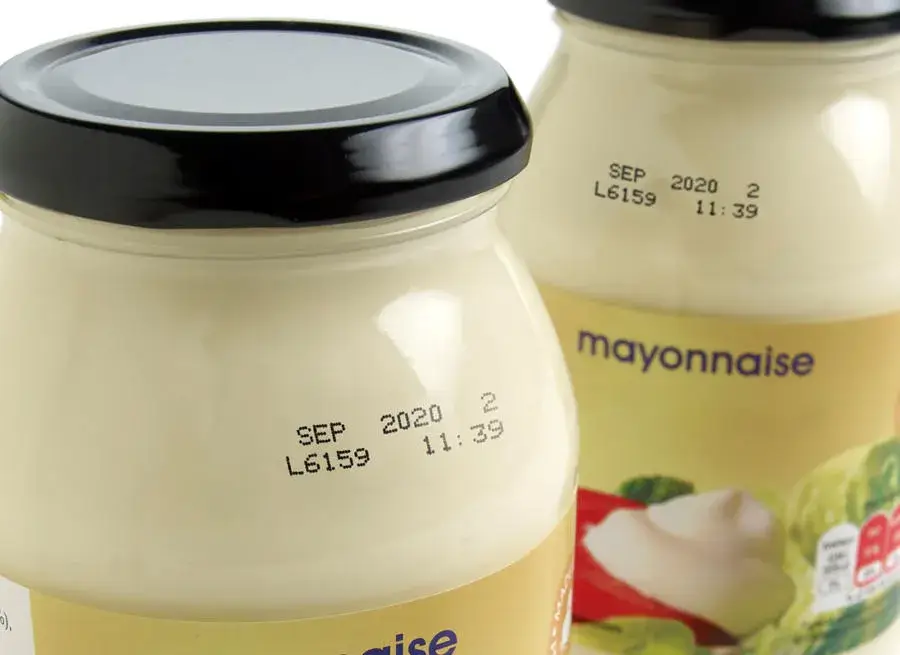 durable codes on glass jars