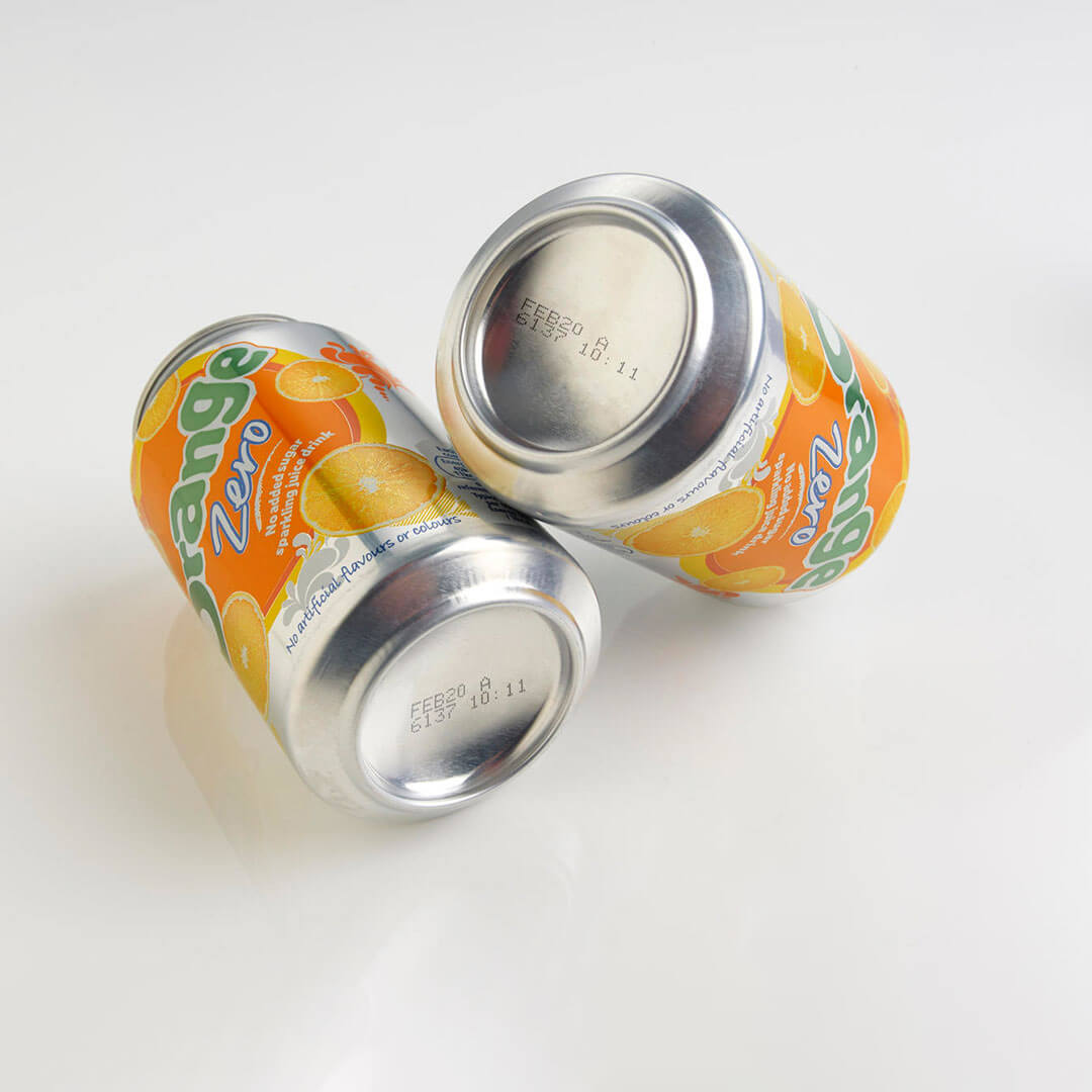 marking on cans