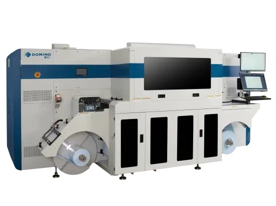 Domino N410 A compact digital colour label press